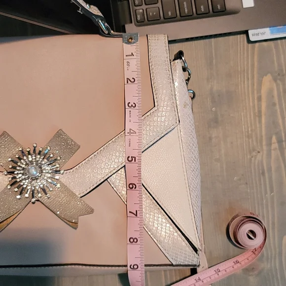 Aldo Jeweled pink crossbody handbag - Picture 13 of 17